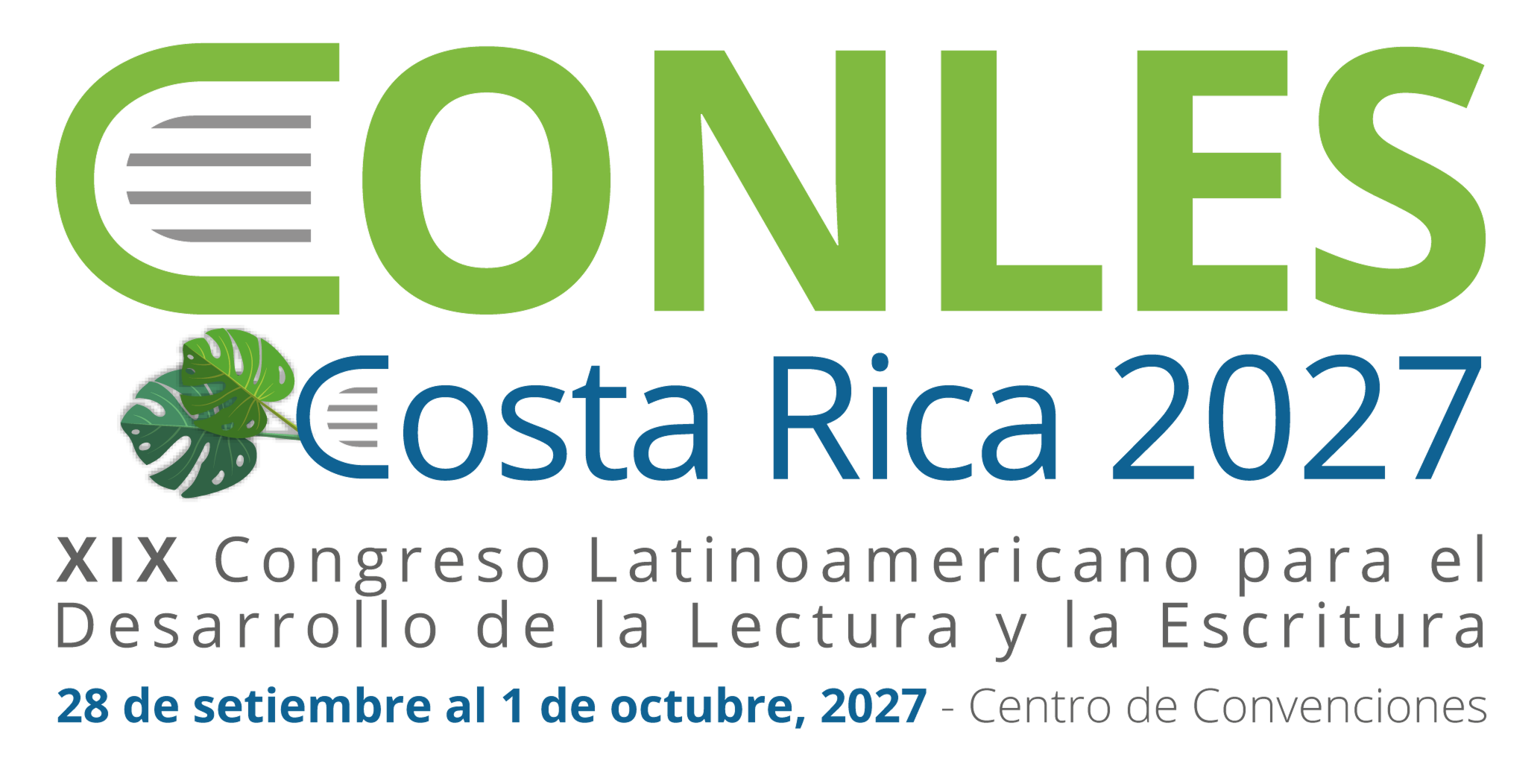 Logo CONLES 2027 color con texto